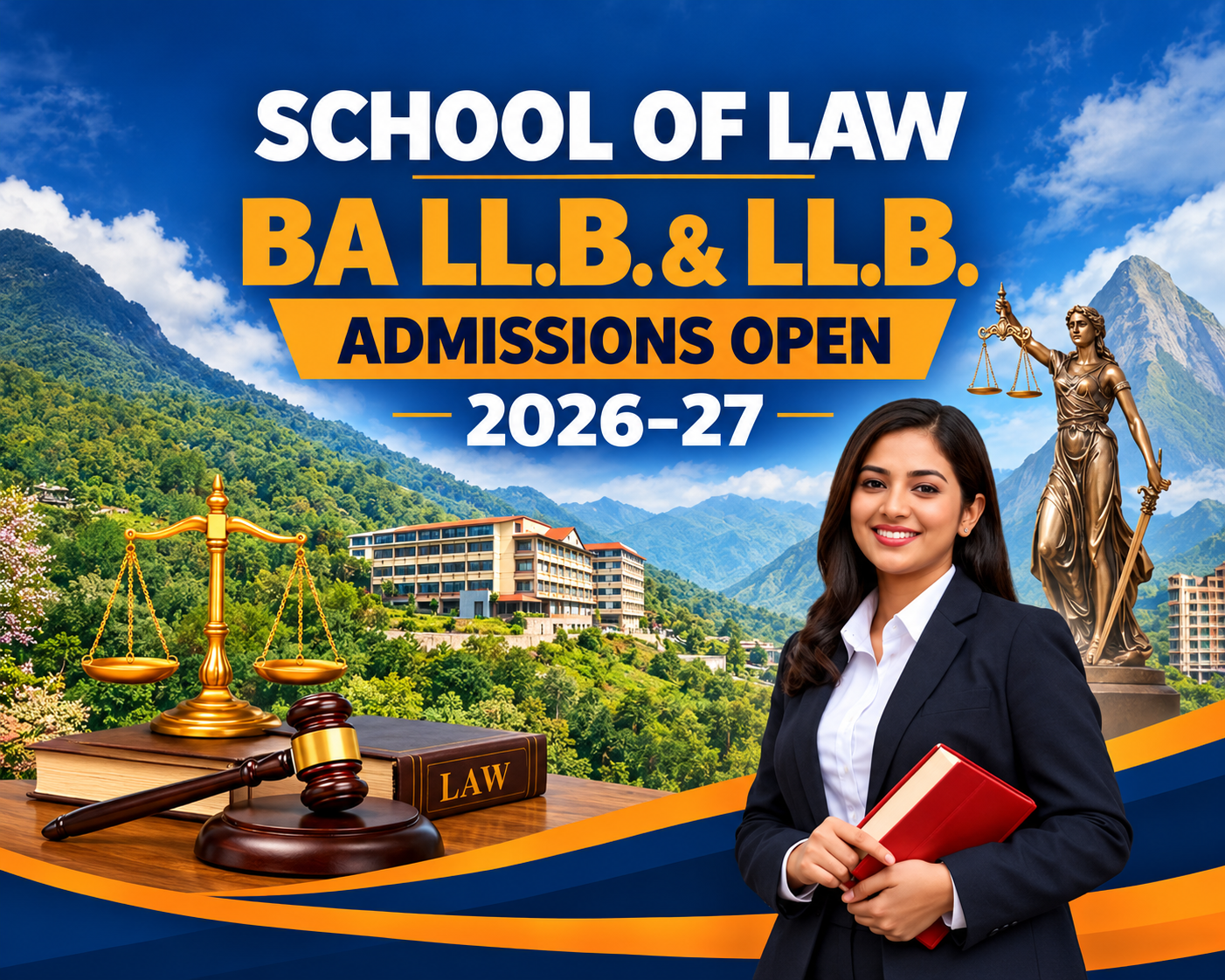BA LL.B. and LL.B. admissions open for 2026–27