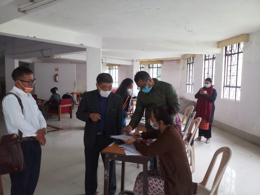 Counselling session organised by the Education Department, Govt. of Sikkim