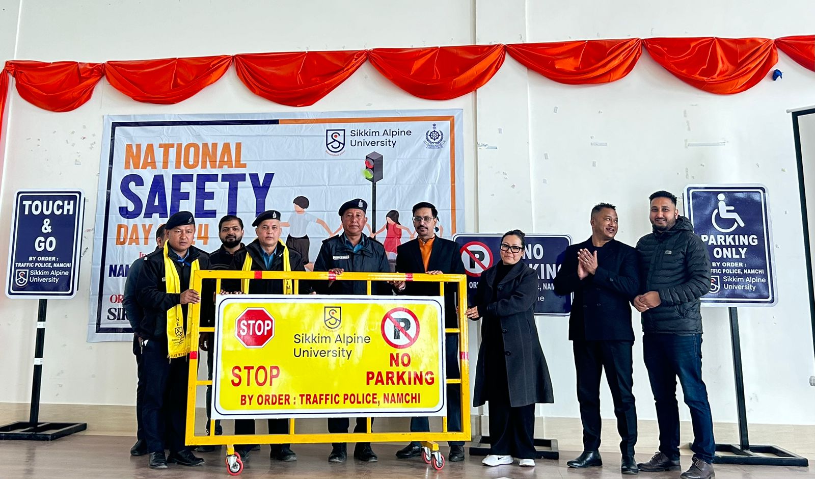 National Safety Day 2024 at Sikkim Alpine University