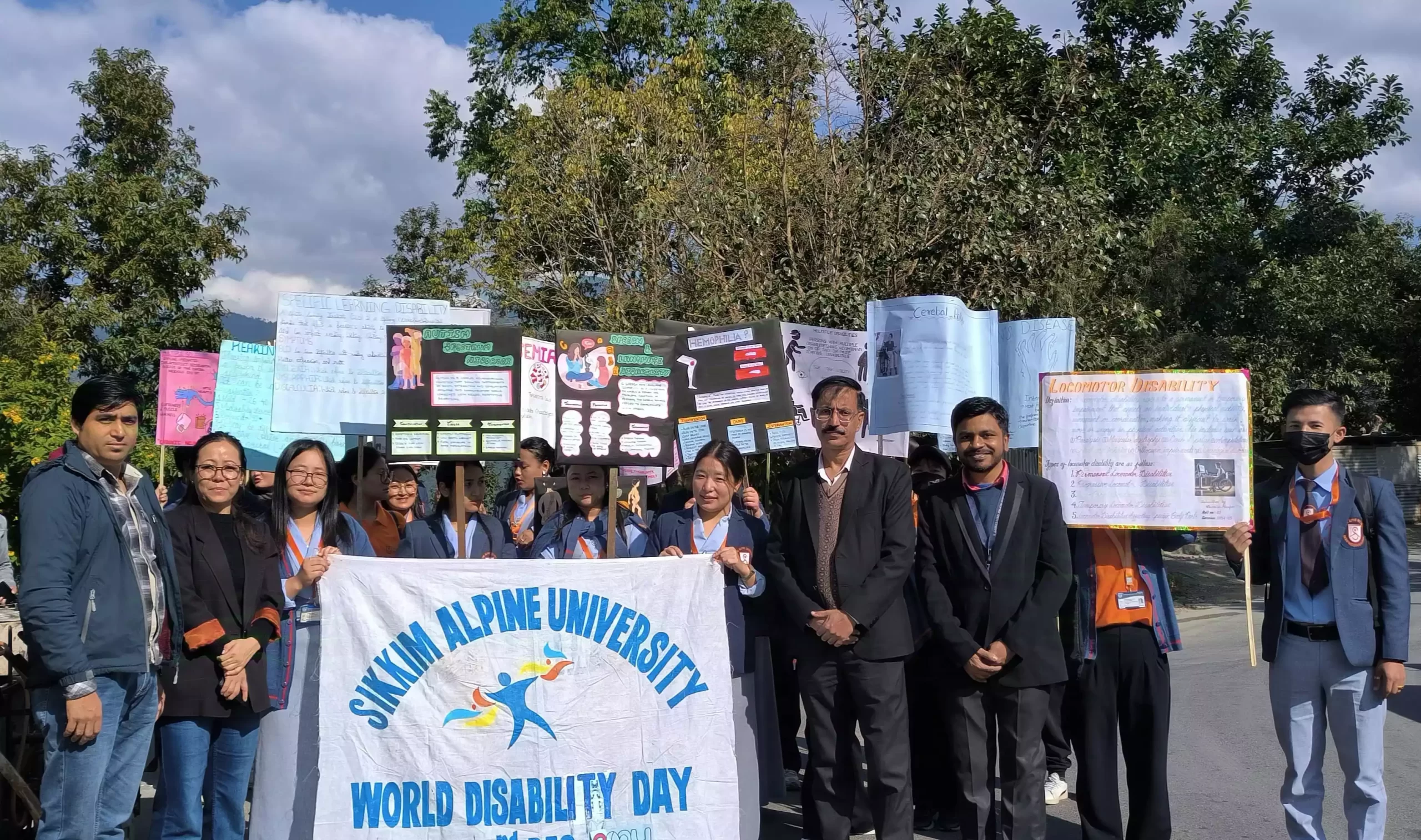 Sikkim Alpine University Marks Disability Day 2024